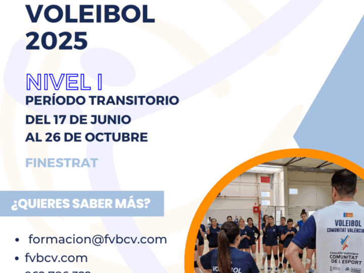 Abierto el curso de formación a entrenadores de voleibol 2025